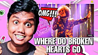 เพียว เอกพันธ์ ( PURE ) - Where Do Broken Hearts Go -The Voice All Stars - INDIAN REACTION