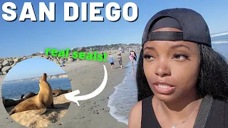San Diego Travel Vlog | Dinner Downtown + Hiking + Beach Day