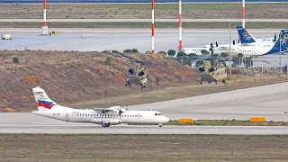 2x US Army CH-47F Chinook at Athens Airport