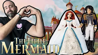 The BEST Limited Doll Set by Disney! | Little Mermaid Platinum Doll Review Ariel and Eric