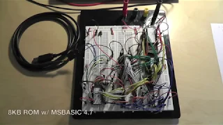 Homebrew Z80 8-bit Computer w/ MSBASIC