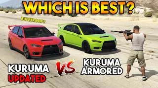 GTA 5 ONLINE : KURUMA VS KURUMA ARMORED (WHICH IS BEST?)