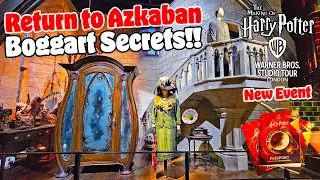 RETURN TO AZKABAN | Boggart Secrets | Warner Bros. Studios Tour London (May 2024) [4K]