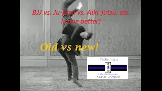 BJJ vs Ju jitsu vs Aiki jutsu, etc.