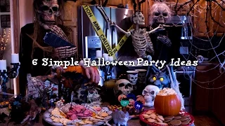 6 Simple Halloween Party Ideas