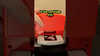 You've probably NEVER seen a Nintendo 64 Cartridge like this