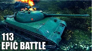 113 wot НАГИБ на китайском тт 10 уровня 🌟 медаль Колобанова, Пул 🌟 World of Tanks лучший бой