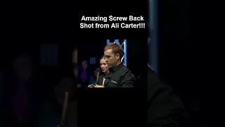 Amazing Screw Back Shot from Ali Carter!!!