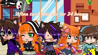 When Afton turns into cat 🐱 ~Gacha Club~