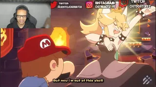 BOWSETTE in 23 Animation Styles! HUGE Community Collab The Chalkeaters' Mario Song Remake REACTION