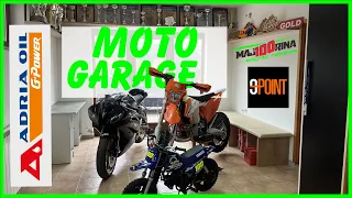 Radimo garazu za motore #motovlog #lika