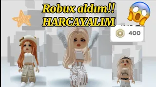 ROBUX ALDIM❗️ |2 yeni avatar| [pls donate bağış yaptım].    (SESLİ VİDEO)*Roblox*