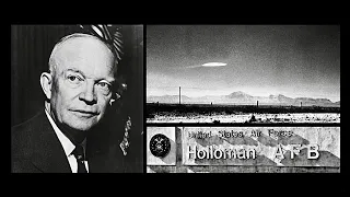 Eyewitness reports in regard to Pres. Eisenhower's secret 1955 meeting with aliens at Holloman AFB