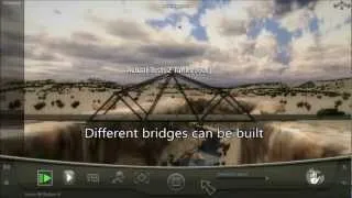 Bridge Project Game "Bridges are needed"  (gameplay video)