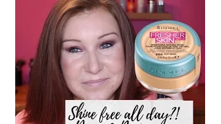 Rimmel Fresher Skin Foundation - Review & Demo