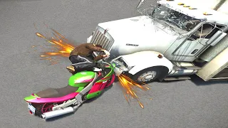 GTA 4 Motorcycle Crashes Ragdoll Compilation Ep. 27