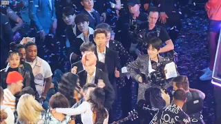 190501 BBMA BTS REACTION to JONAS BROTHER Jealous, Cake By The Ocean, Sucker Medley