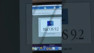 Mac OS 9 on an iMac DV