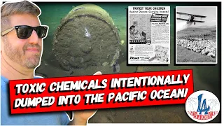 Toxic Chemicals Intentionally Dumped into Pacific Ocean: a 3-inch layer of DDT Remains