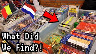 Retro Game Hunt in Brussels & Amsterdam + Pick Ups!