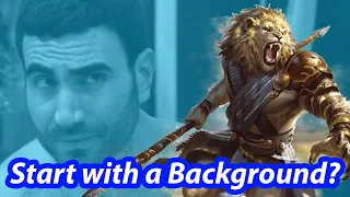 Background First | Many Ways to Build a D&D Character