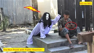 Real Scary Reaction Ghost Prank 2021😱 Prank On Public Reaction 😱  Try Not To Laugh