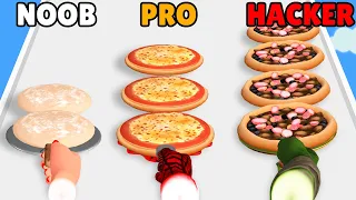 NOOB vs PRO vs HACKER in I Want Pizza