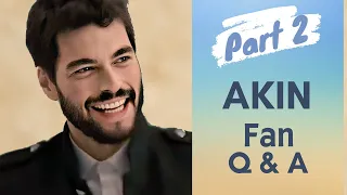 Akin Akinozu ❖ Answers fans questions ❖ Part 2 ❖ English ❖ 2020