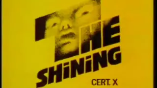 1980 TV spot for The Shining (rare).