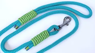 How to Make a Rope/Paracord Dog Leash - West Country Whipping Knot - CBYS Tutorial