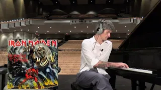 Iron Maiden - Hallowed Be Thy Name (pianist reacts to metalhead friend’s suggestion)