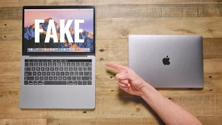 $50 Fake MacBook Pro vs $1,500 MacBook Pro