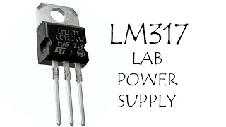 🔴LM317 Variable Power Supply ( 1.5V to 37V  ) for LAB