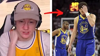 ZTAY reacts to Warriors vs Kings!