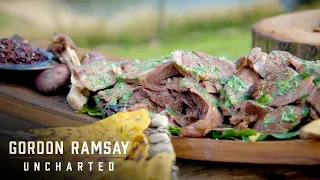 Gordon Ramsay Serves His Maori Inspired Meal | Gordon Ramsay: Uncharted