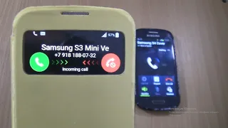 Over the Horizon Incoming call & Outgoing call at the Same Time Samsung Galaxy S4 cover +S3 mini VE