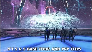 Wiping Youtuber Mesh Base + Base Tour + Raids And Pvp | Ark Pvp |#LORDS #VIKING #KNIGHTS #PIRATE