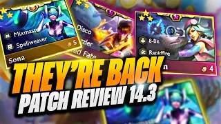 Are Disco and Caitlyn Good Again? | TFT Patch Review 14.3