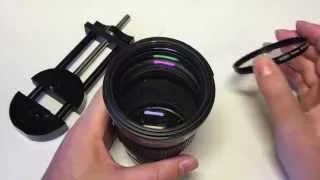 How to Repair a Damaged Lens Filter Thread using a Repair Tool