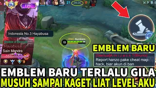 REPORT HAYABUSA PAKE CHEAT BIAR AKUN NYA DI BAN ! UPDATE PATCH EMBLEM BARU ! LEVEL JADI CEPAT BANGAT