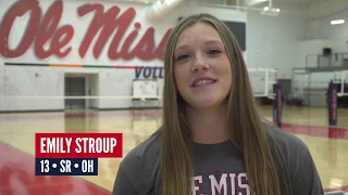 Volleyball - Emily Stroup Interview (10-16-19)