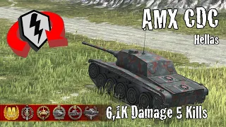 AMX Chasseur de chars  |  6,1K Damage 5 Kills  |  WoT Blitz Replays