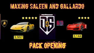 Asphalt 9 Legends | Drive Syndicate 4 | Pack opening |Maxing Saleen S1| Maxing Lamborghini Gallardo|