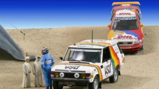 diorama 14 Rallye Paris Dakar 1981