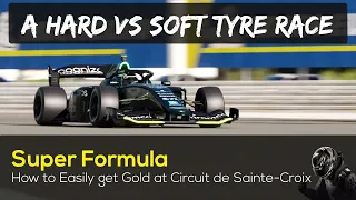 Gran Turismo 7 - How To Get Gold in the Super Formula race at the Circuit de Sainte-Croix.