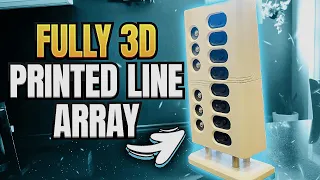 Fully 3D Printed Speaker Line Array - DIY Friendly