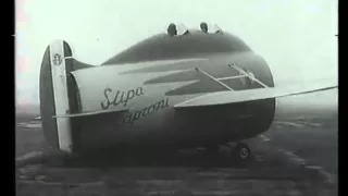 1933 Voli sperimentali aeroplano Stipa Caproni