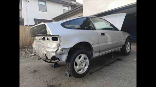 Honda CRX Si Special Edition Restoration Part 1