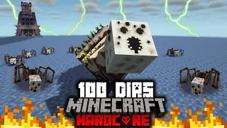 🟥Sobreviví 100 Días en un APOCALIPSIS de ARAÑAS en Minecraft HARDCORE...Esto fue lo que Pasó