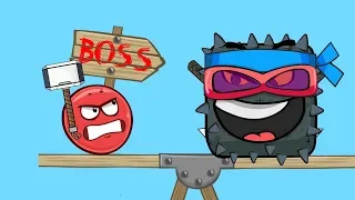 Red Ball 4 Animation Red Ball Hero Vs New Evil Boss